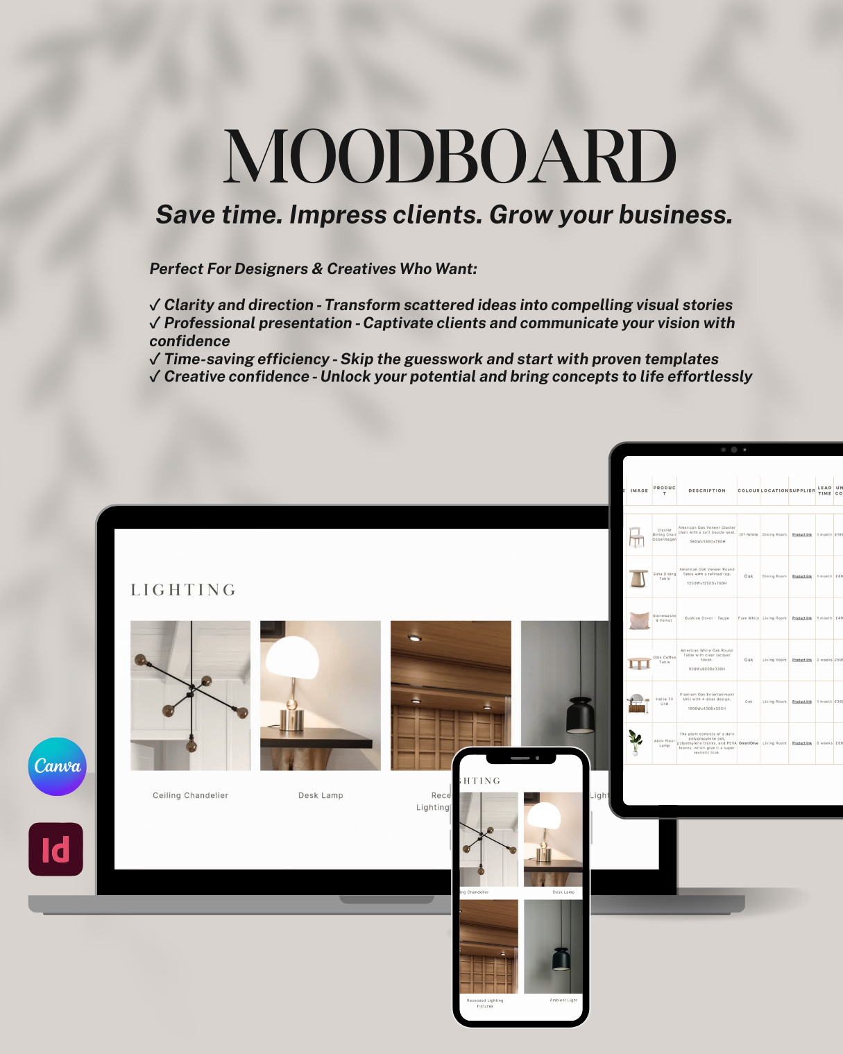 Professional Moodboard Bundle